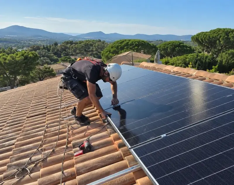 Installateur panneaux solaires Villars-les-Dombes — pose photovoltaïque sur toiture