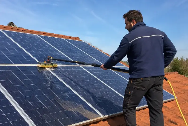Nettoyage et entretien de panneaux solaires à Villars-les-Dombes
